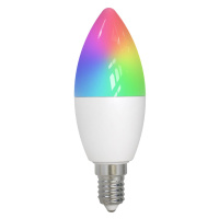 LUUMR LUUMR Smart LED žárovka E14 4,9W RGB Tuya WLAN matná CCT
