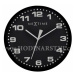 Hodiny NEXTIME 3053zw 35cm Dash black