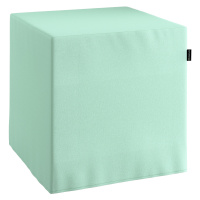 Dekoria Sedák Cube - kostka pevná 40x40x40, mátová, 40 x 40 x 40 cm, Loneta, 133-37