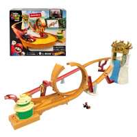 Mattel hot wheels mario kart kongův ostrov závodní dráha, hmk49