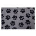 Pelíšek pro psa Purtex Lilly Rozměr: 80x75 cm, Varianta: černo-fialový