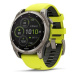 Garmin Fenix 8 47mm Sapphire Solar Titanium Yellow/Graphite Band