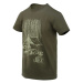 Helikon-Tex® Tričko Helikon T-Shirt (Home Sweet Home) - Taiga Green Velikost: M