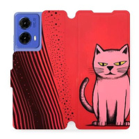 Mobiwear flip knížkové pro Motorola Moto G85 5G - VP54S