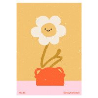 Ilustrace Spring Flower #06, NKTN, 30 × 40 cm