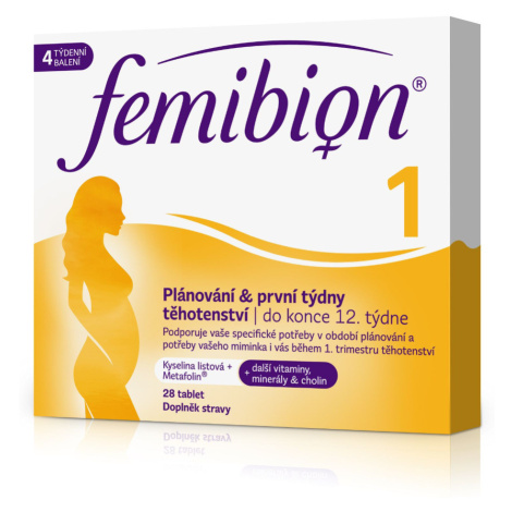 Femibion 1 Plánování a první týdny těhotenství 28 tablet
