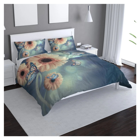 Povlečení Květinová abstrakce - 140x200 / 90x70