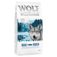 Wolf of Wilderness granule, 12 kg za skvělou cenu - Adult Losos + jehněčí