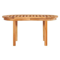SHUMEE Konferenční stolek 90 × 50 × 45 cm masivní teakové dřevo, 48027