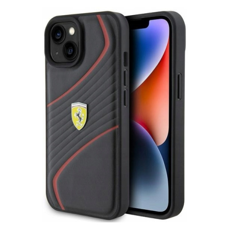 Ferrari FEHCP15SPTWK case pouzdro kryt pouzdro iPhone 15 14 13 6.1 černé