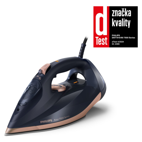 Philips Řada 7500 - Žehlička HV (modrá/zlatá) - DST7510/80