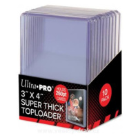 Toploader Ultra Pro 3x4 Super Thick 260PT Toploaders - 10 ks