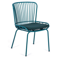 Sada 2 tyrkysových zahradních židlí Bonami Selection Rimini