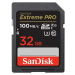 SanDisk SDHC karta 32GB Extreme PRO (100 MB/s Class 10, UHS-I U3 V30)