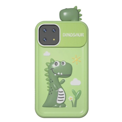 Bezdoteku.cz Smartphone telefon pro děti Dinosaurus zelený