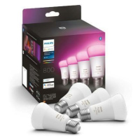 PHILIPS HUE Hue Bluetooth LED White and Color Ambiance set 4ks žárovek Philips 8719514328402 E27