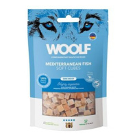 WOOLF Snack WOOLF pochoutka Soft Cubes Mediteranean Fish 100g