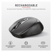 TRUST bezdrátová Myš Zaya Rechargeable Wireless Mouse - black