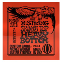 Ernie Ball P02624 8-String Skinny Top Heavy Bottom 9-80