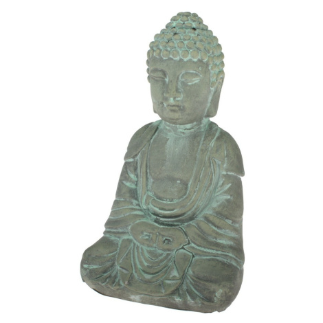 Betonová soška Buddha, 19 x 12 cm