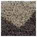 Kusový koberec Life Shaggy 1503 taupe 80x150 cm