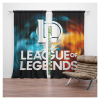 Sablio Závěs League of Legends Glow: 2ks 140x250cm