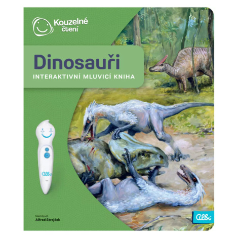ALBI Kouzelné čtení Kniha interaktivní Dinosauři