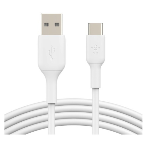 Belkin BOOST Charge USB-C/USB-A kabel, 2m, bílý