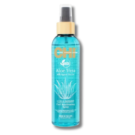 CHI Aloe Agave Curl Reactivating Spray - sprej na obnovu kadeří, 177 ml
