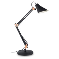 Ideallux Stolní lampa Sally, nastavitelná výška, sklopná