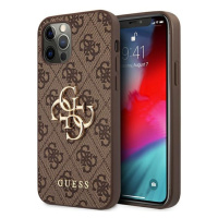 Guess GUHCP12M4GMGBR hard silikonové pouzdro iPhone 12/12 Pro 6,1