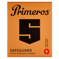 Primeros Safeguard – zesílené kondomy (3 ks)