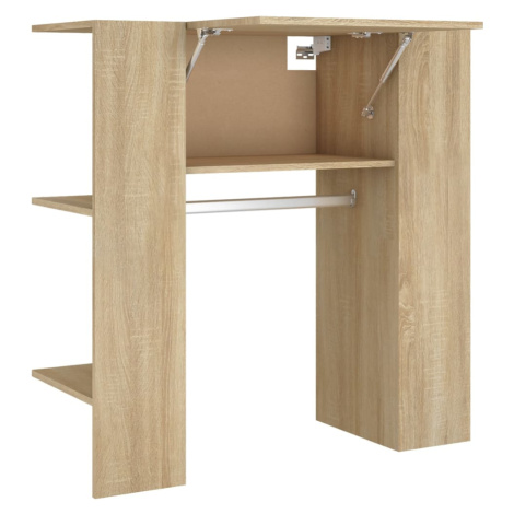 vidaXL Skříň do předsíně dub sonoma 97,5 x 37 x 99 cm kompozitní dřevo