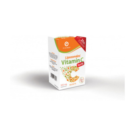 Vitamín C lipozomální forte 500mg cps.60+15 Galmed