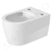 DURAVIT ME by Starck Závěsné WC pro Sensowash, Rimless, bílá 2529590000