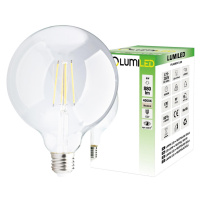 LED žárovka LED E27 G125 8W = 65W 880lm 4000K Neutrální 360° Filament LUMILED