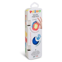 Primo Prstové barvy 4 × 40 ml v blistru