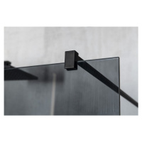 GELCO VARIO BLACK jednodílná sprchová zástěna k instalaci ke stěně, kouřové sklo, 1100 GX1311GX1