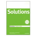 Maturita Solutions Elementary Teacher´s Book - Tim Falla, Paul A. Davies