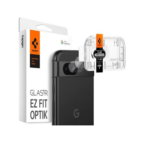 Spigen Glass tR EZ Fit Optik 2 Pack Crystal Clear Google Pixel 8a