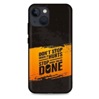 TopQ iPhone 13 silikon Don´t Stop 64923