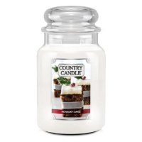 Country Candle Svíčka ve skleněné dóze, Sváteční dort, 680 g