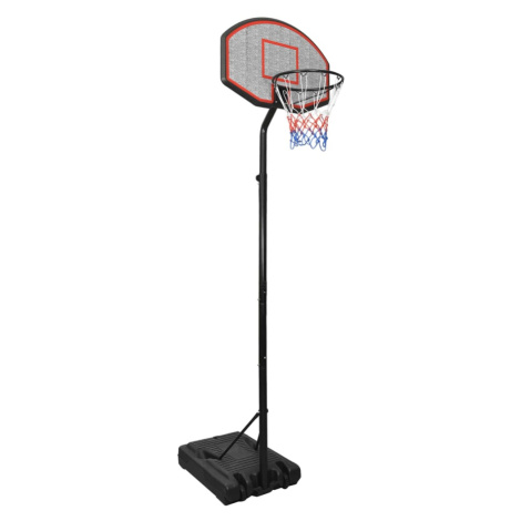 vidaXL Basketbalový koš černý 282–352 cm polyethylen