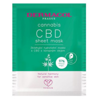 DERMACOL Cannabis textilní maska s CBD