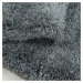 Ayyildiz koberce Kusový koberec Fluffy Shaggy 3500 light grey kruh Rozměry koberců: 80x80 (průmě