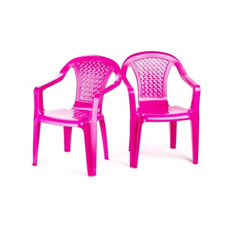 IPAE - sada 2 židličky růžové IPAE-PROGARDEN