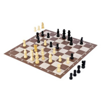 Spin master klasické dřevěné šachy modré