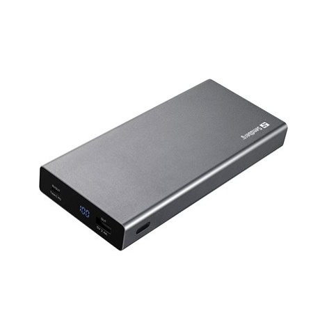 Sandberg Powerbank USB-C PD 100W, 20000 mAh, černá