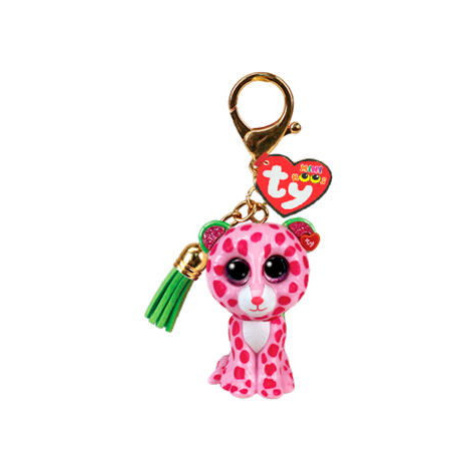 TY Mini Boos Clip GLAMOUR - růžový leopard