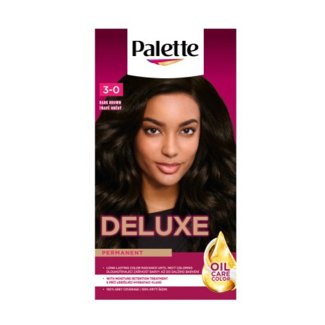 Palette Deluxe barva na vlasy Tmavě hnědý 3-0